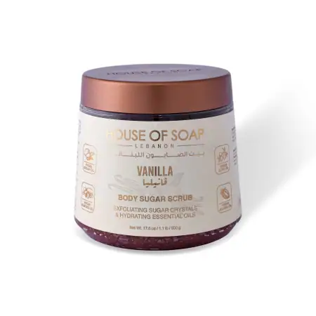 Vanilla Body Sugar Scrub 500g