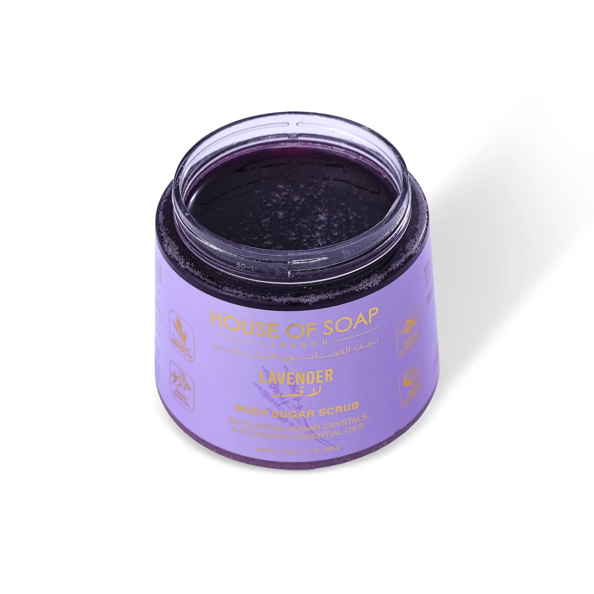 Lavender Body Sugar Scrub 500g - Image 2