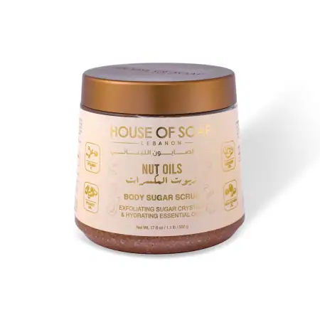 Nut Oils Body Sugar Scrub 500g
