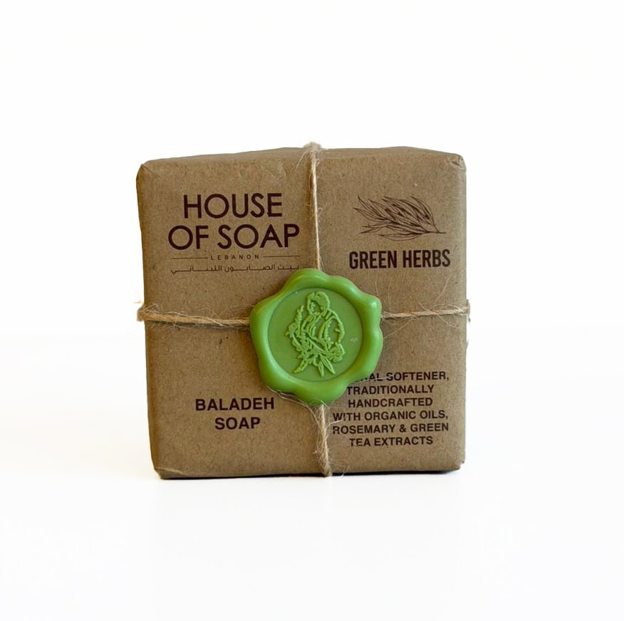 Green Herbs Baladi Soap 210g