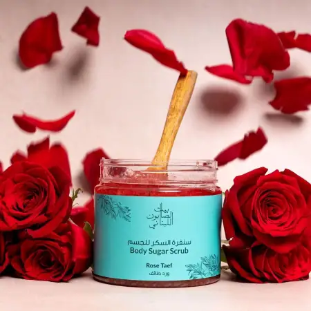 Rose Taif Body Sugar Scrub 500g