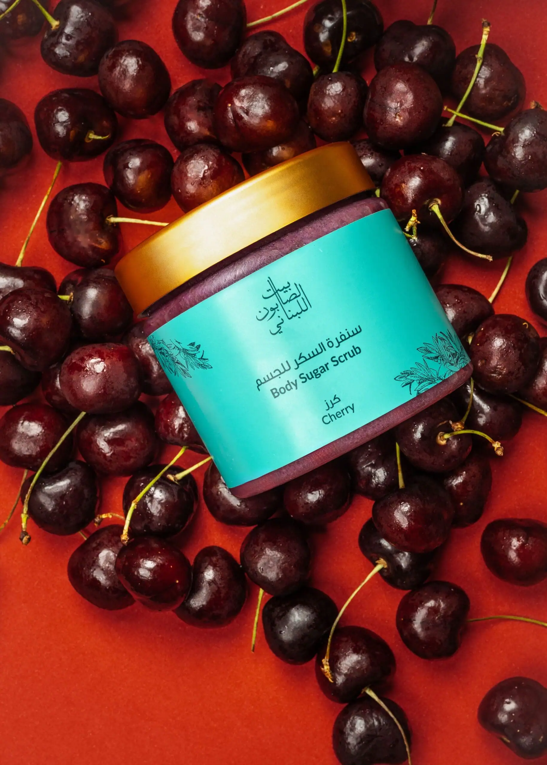 Cherry Body Sugar Scrub 500g
